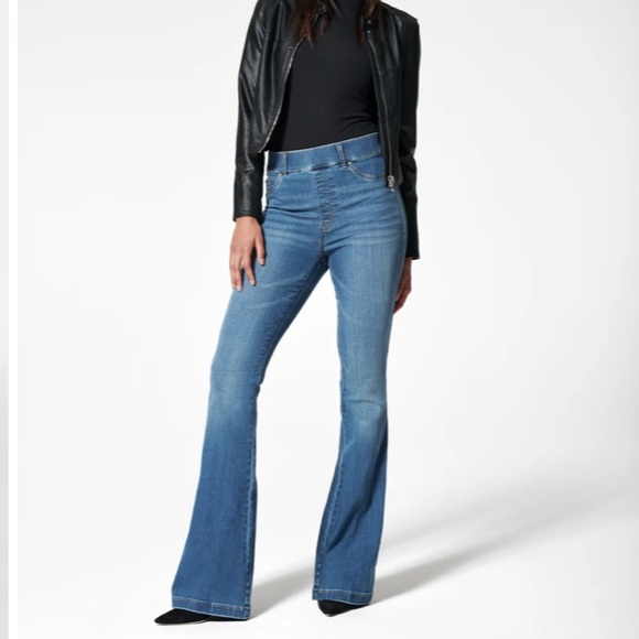 SPANX Denim - Spanx SPANXshape™ EveryWear Flare Jeans in Vintage Indigo
